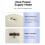 Watch Winder for Automatic Watches Watch Box Automatic Winder (Creamy-White) 5
