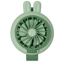 Armbandventilator 300 MAh, Kinder--Armband, Multifunktional, Tragbar, mit Atemlicht, Uhrenmodell, Ventilator, Grün