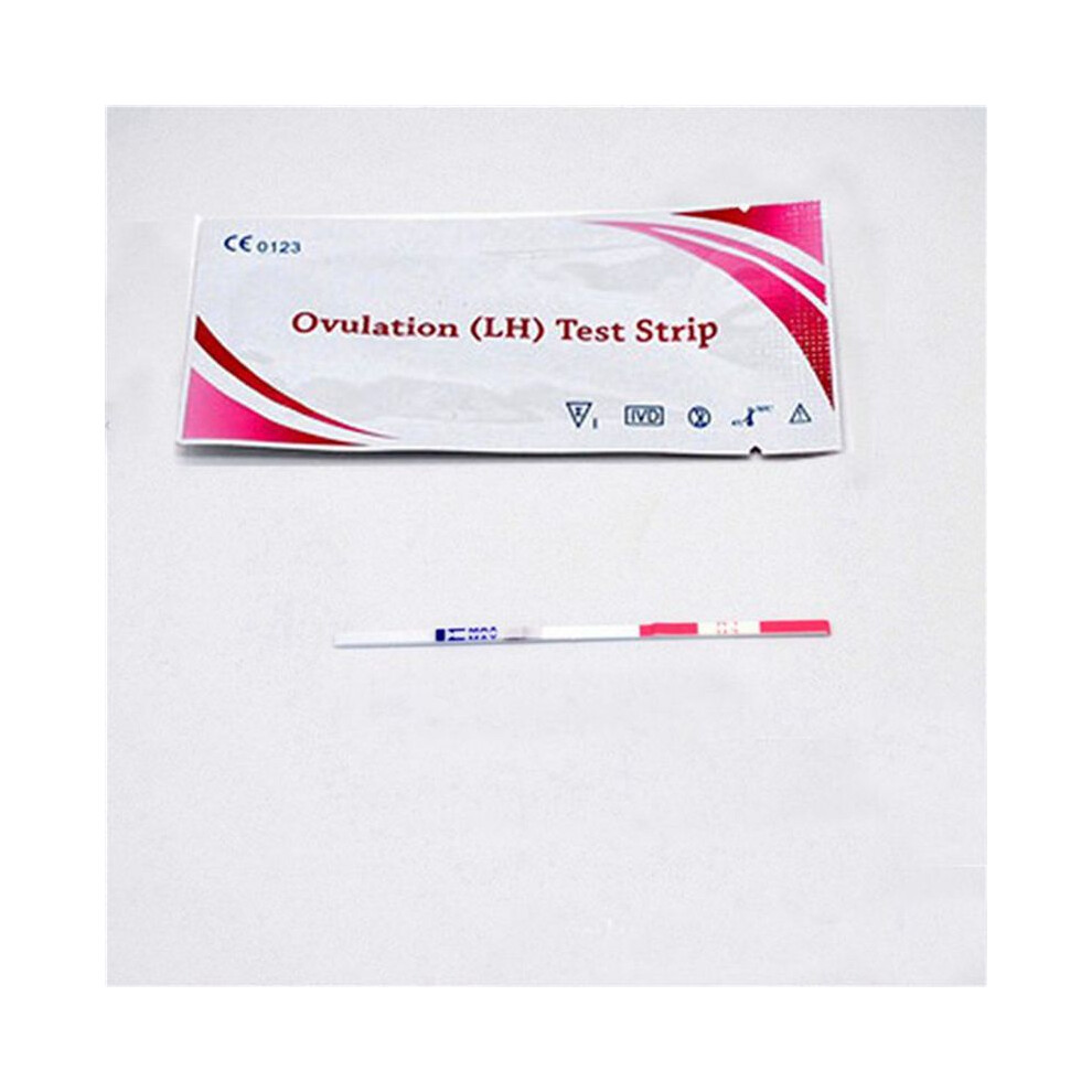 20 Pcs LH Private Ovulation Test Strip Pregnancy Test Paper Urine Test Strip Predictor Fertility Ovulation Test Strip