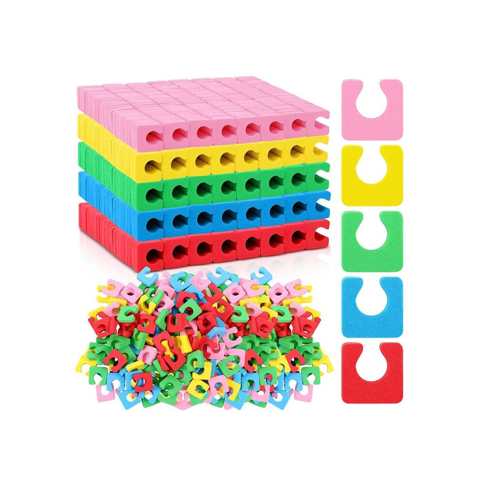 500 Pcs Individual Pedicure Toe Separators Soft Foam Toe Spacers Comfortable Finger Toe Dividers Pedicure