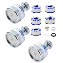 Sink Water Filter Faucet: 360 Rotating Faucet Filters Purifier Kitchen Tap Filtration for Home Bathroom (3Pack)
