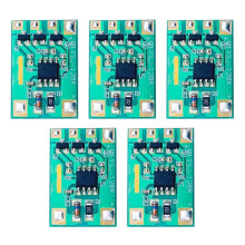 5-Teiliger Farbverlaufslichtregler, Automatisches Dimmer-Atmungslicht-Treibermodul 3-12 V mit Langsam Blinkendem Chip-IC