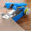 Home Handheld Sewing Machine Protable Travel Clothes Fabrics DIY Stitchin Sew Tool  Manual Needlework Machine 5