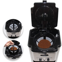 2Pack No.4 Reusable Coffee Maker Basket Filter for Filters, Fit Most 8-12 Cup Basket Drip Coffee Machine