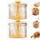 Translucent Meatball Maker, Meatball Maker with Container, Creatives Kitchen Meat Baller Maker Press Tool, Kitchen Tool 2