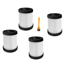4PCS FSV001 HEPA Filter for Fabuletta FSV101, FSV001, Girnoor G160&G165 Afoddon A300 Cordless Stick Vacuum Cleaner Parts
