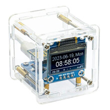 DIY-Wetteruhr-Kit, WIFI-Modul, Internet der Dinge, Zeit, Temperatur und Luftfeuchtigkeit, Anzeige, Lötübung, Loses Teil