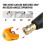 5 Pack Quick Connect Pressure Washer Nozzle Tips Without Base-for SPX3000 Series & Universal Pressure Washers 4