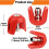 5 Pack Quick Connect Pressure Washer Nozzle Tips Without Base-for SPX3000 Series & Universal Pressure Washers 9
