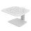 Coffee Machine Electronic Scale Bracket, Extraction and Weighing Adjustable Bracket, Coffee Weighing Stand (White 2) 1