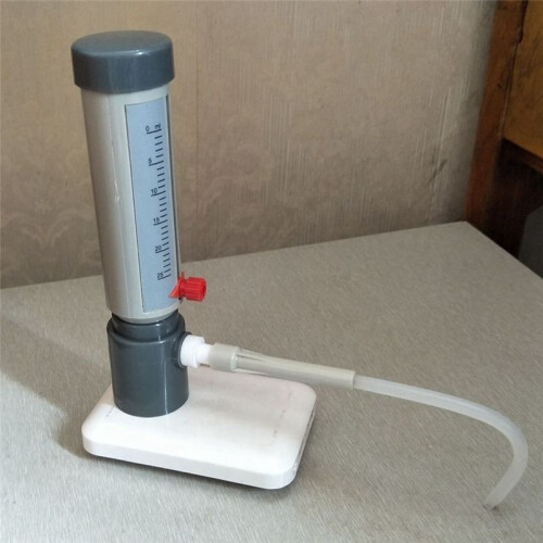Lab  Dispenser Economic Semi-Automatic Liquid Dispenser Sleeve Type 5-25 Ml Adjustable Liquid Adder 1