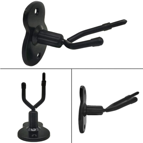 3Pcs Violin Wall Mount Hanger with Bow Hook Violin Stand for Violin and Viola 2