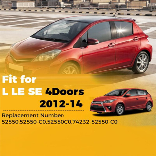Car Left Front Window  Control Panel Cover 74232-52550 for  Yaris 2012-2014 Car Accessorie 1