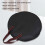 Bolsa de Tambor de Tecido Oxford Preta de 10 Polegadas Almofada Silenciosa de Tambor Portátil com Bolsa Bolsa de Placa de Bateria 2