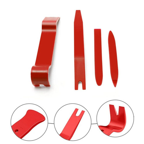Car Door Clip Panel Trim Removal Tools Kit Auto Interior Disassembly Tool Car Audio Removal Tools Kit 2