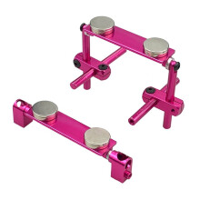Ímã Plano para Kit de Montagem de Carroceria de Carro RC para TT01 TT02 HPI Sakura 1/10 RC Racing Car Touring Car Rosa