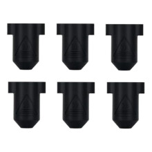 6 Stück Hotend-Heizblock-Silikonsocken 3D-Druckerteile, Hochtemperatur-Extruder-Heizblockabdeckung für K1/K1 MAX