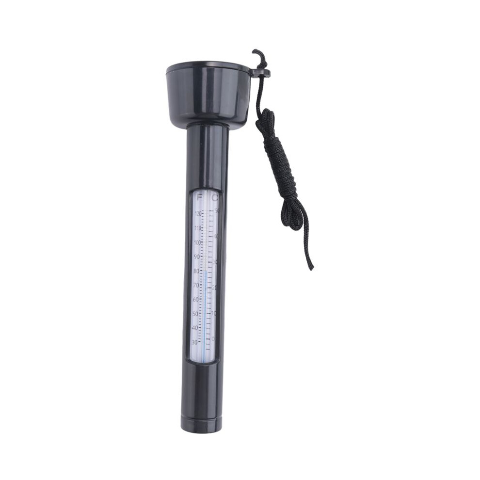 Black Pool Thermometer Outdoor Swimming Pool Water Thermometer Floating Pool Thermometer For Swimming Pool