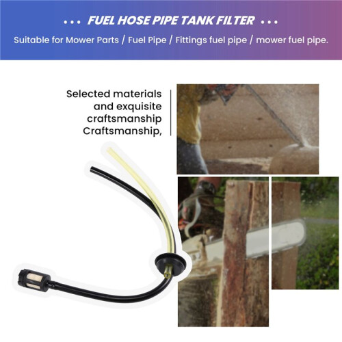 5Pcs/Set Replacement Fuel Hose Pipe Tank Filter for Strimmer Trimmer Brush Cutter Chainsaw Fuel  Filter 1
