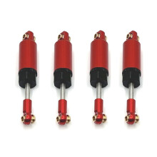 4PCS Hydraulic for MN 1/12 D90 MN82 LC79 MN78 for WPL 1/16 C14 C24 C34 C44 RC Car Upgrades Part Red