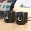Computer Speakers USB 3.5MM PC Sound Box HIFI Stereo Microphone with LED Light for Desktop Computer Laptop Mobile Phone 2