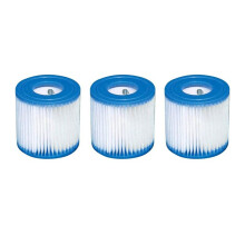 3Pcs Pool Filter Cartridges 89x79x45Mm Replacement Swimming Pool Filter for Pool Filter Pump Cleaner