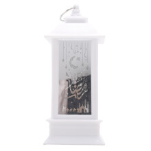 Eid Mubarak Led Laterne Ornamente Ramadan Laterne Nachtlicht Beleuchtung Heimdekorationen Ramadan Festival Party Geschenke,G