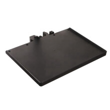 Microphone Stand Tray Mount Clamp Rod Holders, Microphone Stand Desk with 24X17.5cm (Stand NOT Included)