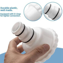 Vacuum Adapter RP/RX Skimmer Attachment for 1.5 Inch & 1.25 Inch Hose Connection for Above Ground Pools
