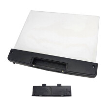 LED Flat Panel Night Vision Reading Light, Eye Protection Reading Light Student Night Reading Light Black