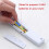 LED Flat Panel Night Vision Reading Light, Eye Protection Reading Light Student Night Reading Light Black 6