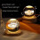 Valentines Day Gift  Crystal  Lamp 3D Planet Moon Lamp USB LED Night Light,E 8