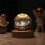 Valentines Day Gift  Crystal  Lamp 3D Planet Moon Lamp USB LED Night Light,E 7