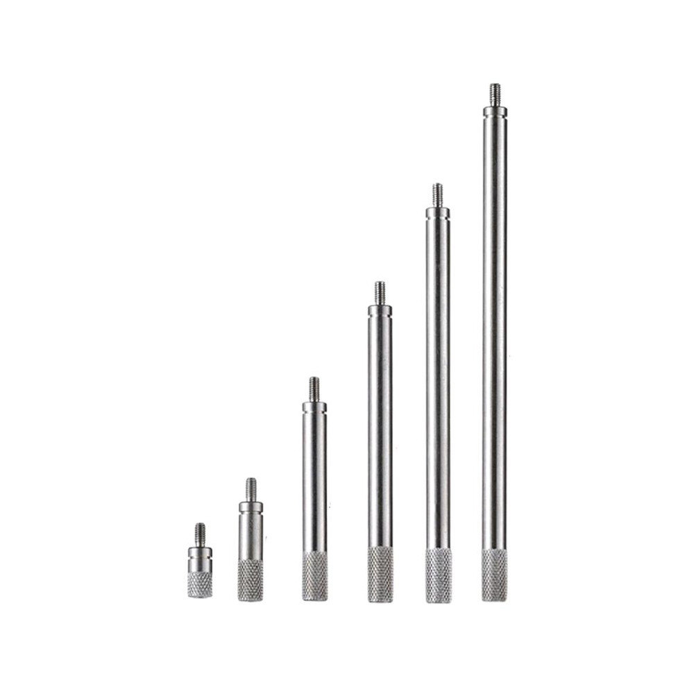 6Pcs Dial Indicator Extension Stem Rod Set M2.5 Thread,10-100Mm Extend Rod,Measurement For Dial & Digital Indicators 4713387384958