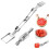 2pcs Stainless Steel Fruit Cutter, Foldable Watermelon Fork Slicer Tool, Dual  Foldable Fruit Forks Slicer 2