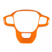 Voor Ranger 2023 2024 Auto Stuurwiel Frame Trim Cover Interieur Accessoires Oranje