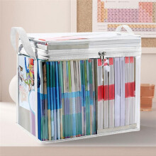 Large Transparent Travel Storage Bag Waterproof Transparent Storage Bag with Handle, Zip Storage Bag for Organization D