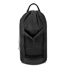 Laundry Bag with Shoulder Straps and Mesh Pocket Laundry Backpack Large Portable Laundry Hamper for College Laundromat