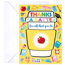 10pcs Teacher Gift Card Holders Teacher Appreciation Gifts Cards with Envelopes