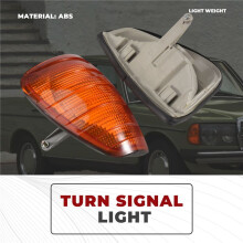 Lâmpada de Luz de Canto Indicadora de Seta de Carro para W123 1976-1984 Amarela