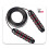 Weighted Skipping Rope, Suitable for Aerobic Exercise, Speed Training, Extreme Jumping Endurance Training Black 10