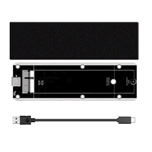 For  2012 Air A1425 A1398 A1465 A1466 SSD Case USB3.2 GEN2 6Gbps M.2  SSD Box SSD Enclosure A-C Cable