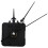 DIY Clock Metal Texture  Wall Clock Retro Wall Clock movement Accessories Black 2