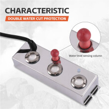 3  Mist Maker Ultrasonic Mist Fogger Air Humidifier Water Fountain Fog Maker Machine Stainless Steel Fogger