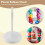 Plastic Balloon Arch Column Stand with Base Kits Wedding Birthday Party Decor 3