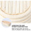 Rectangular Natural Rattan Bread Proofing Basket with Removable Liner for Artisan Sourdough 3
