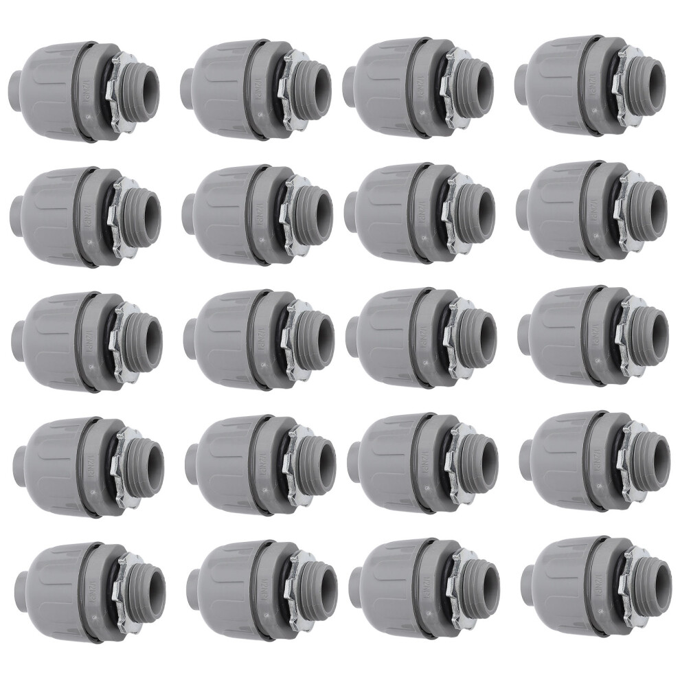 20Pcs Liquid Tight Nylon Conduit Fittings 3/4 Inch Npt Home & Outdoor 5091384218315