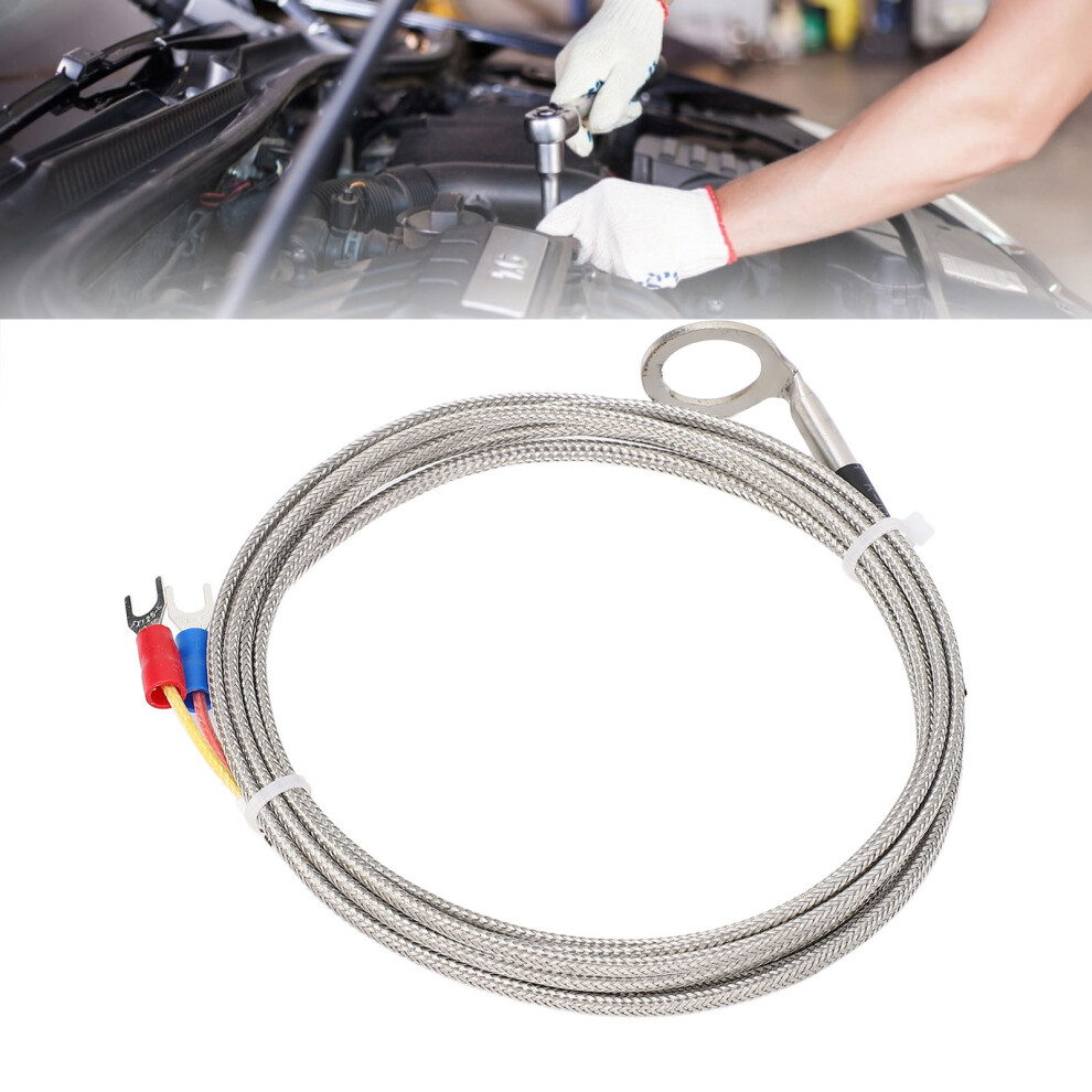 K Type Temperature Sensor Thermocouple Stainless Steel 14Mm Washer 1M 9411384218331