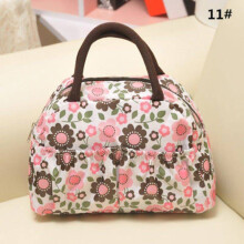 (Style K) Handbag Ladies Spring Bento Fashion Casual Fine Print Practical Strap Double