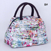 (Style H)Sac à main femme printemps mode bento décontracté imprimé fin pratique double sangle